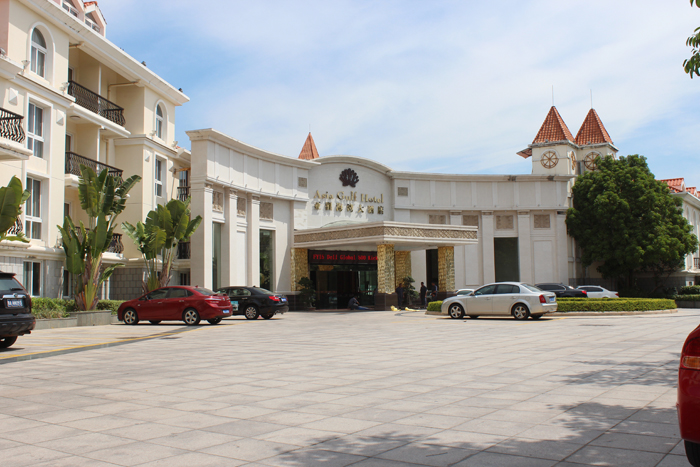 福建廈門亞洲海灣大酒店停車場(chǎng)方案